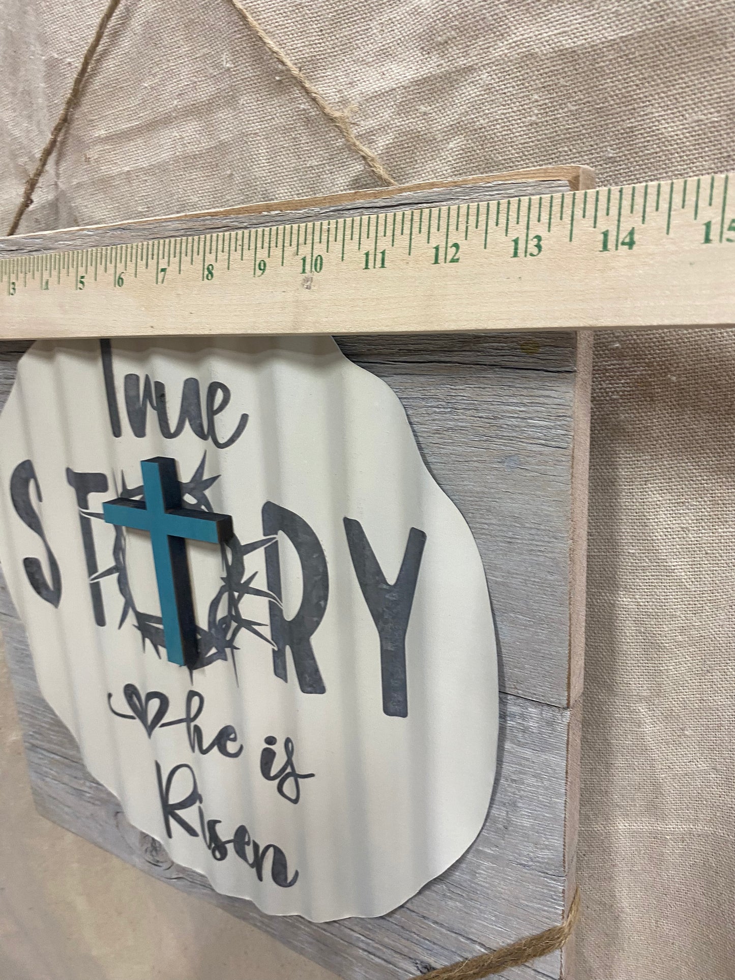 *True Story Easter Sign