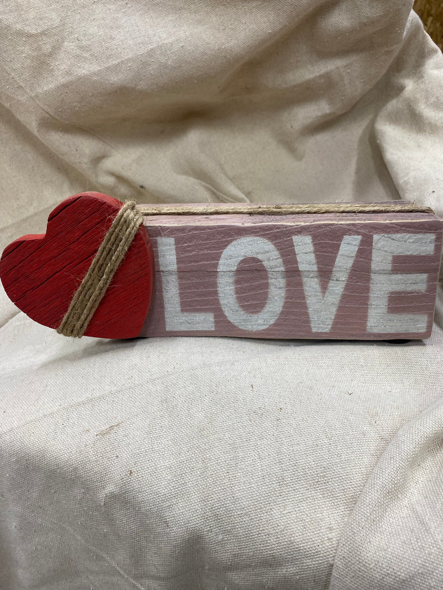 Love Block (Vintage Blush)