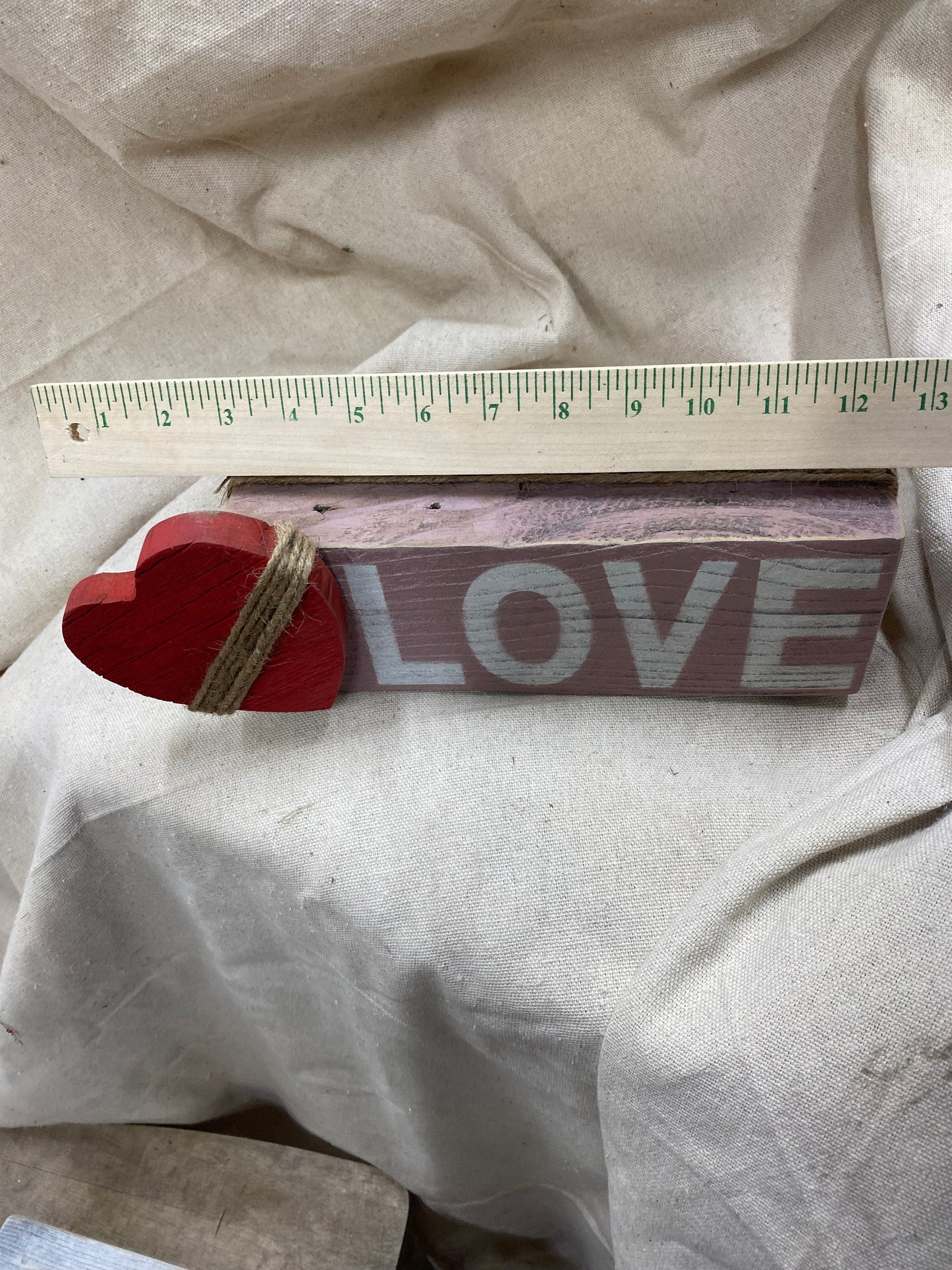 Love Block (Vintage Blush)