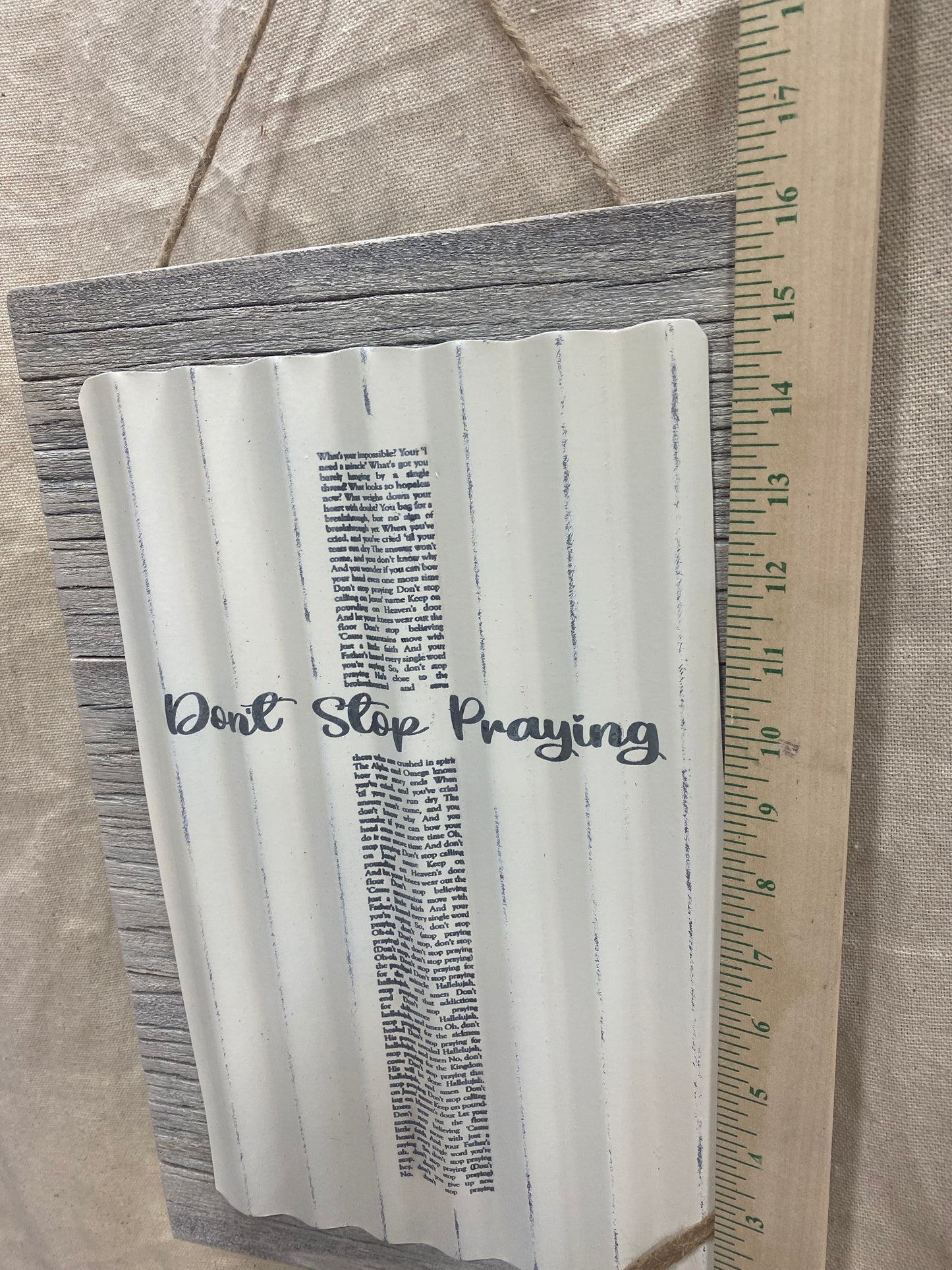 Don’t Stop Praying Lyric Cross