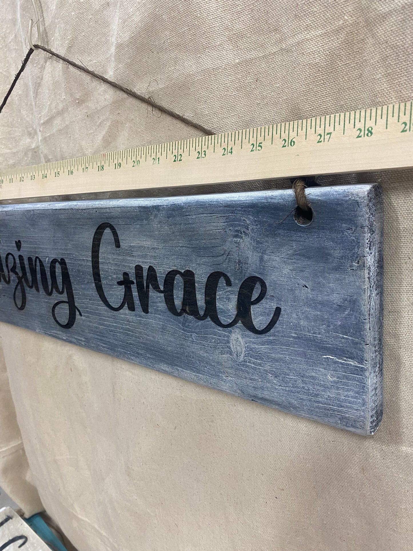 Amazing Grace Sign 29x7