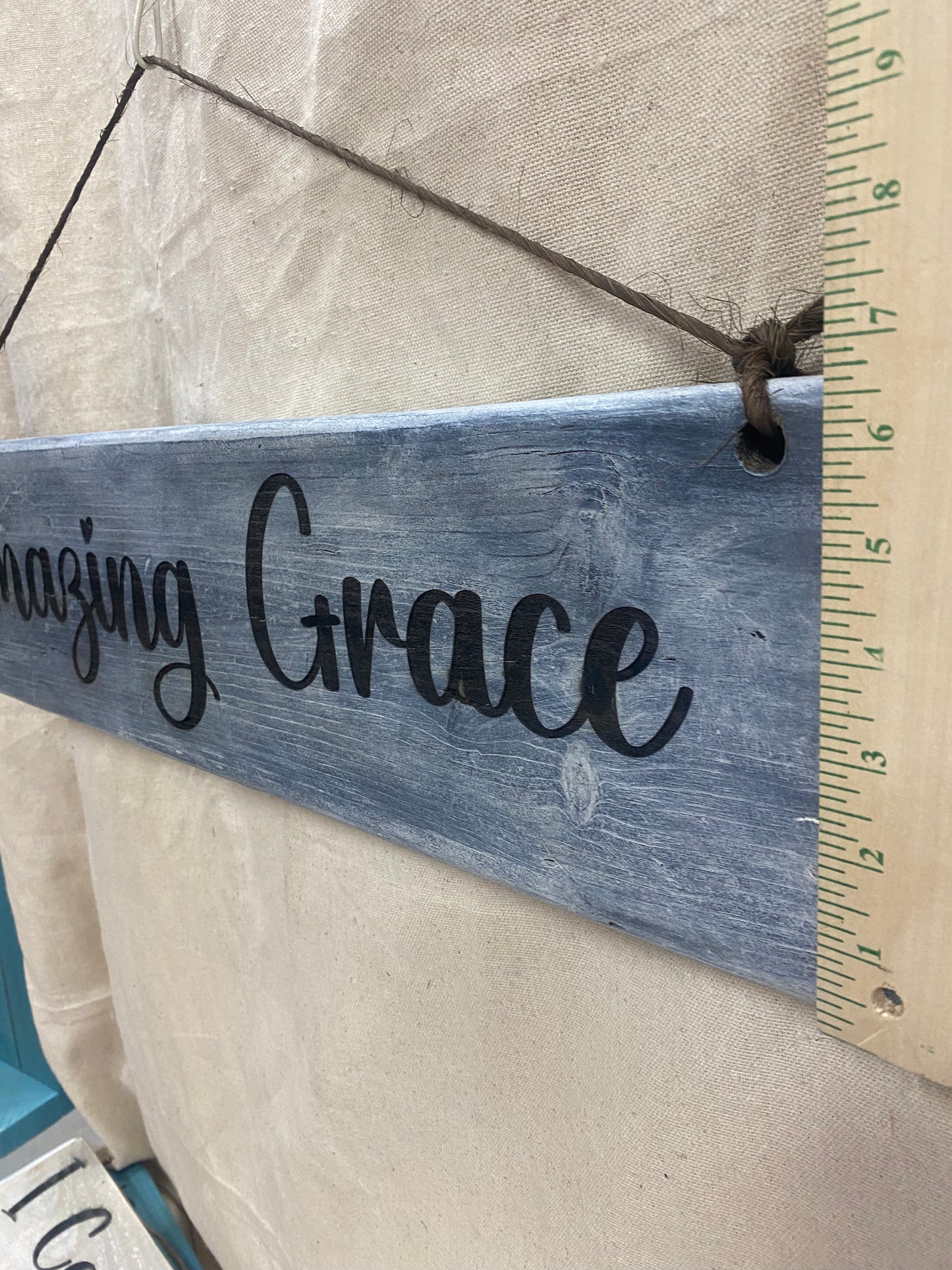 Amazing Grace Sign 29x7