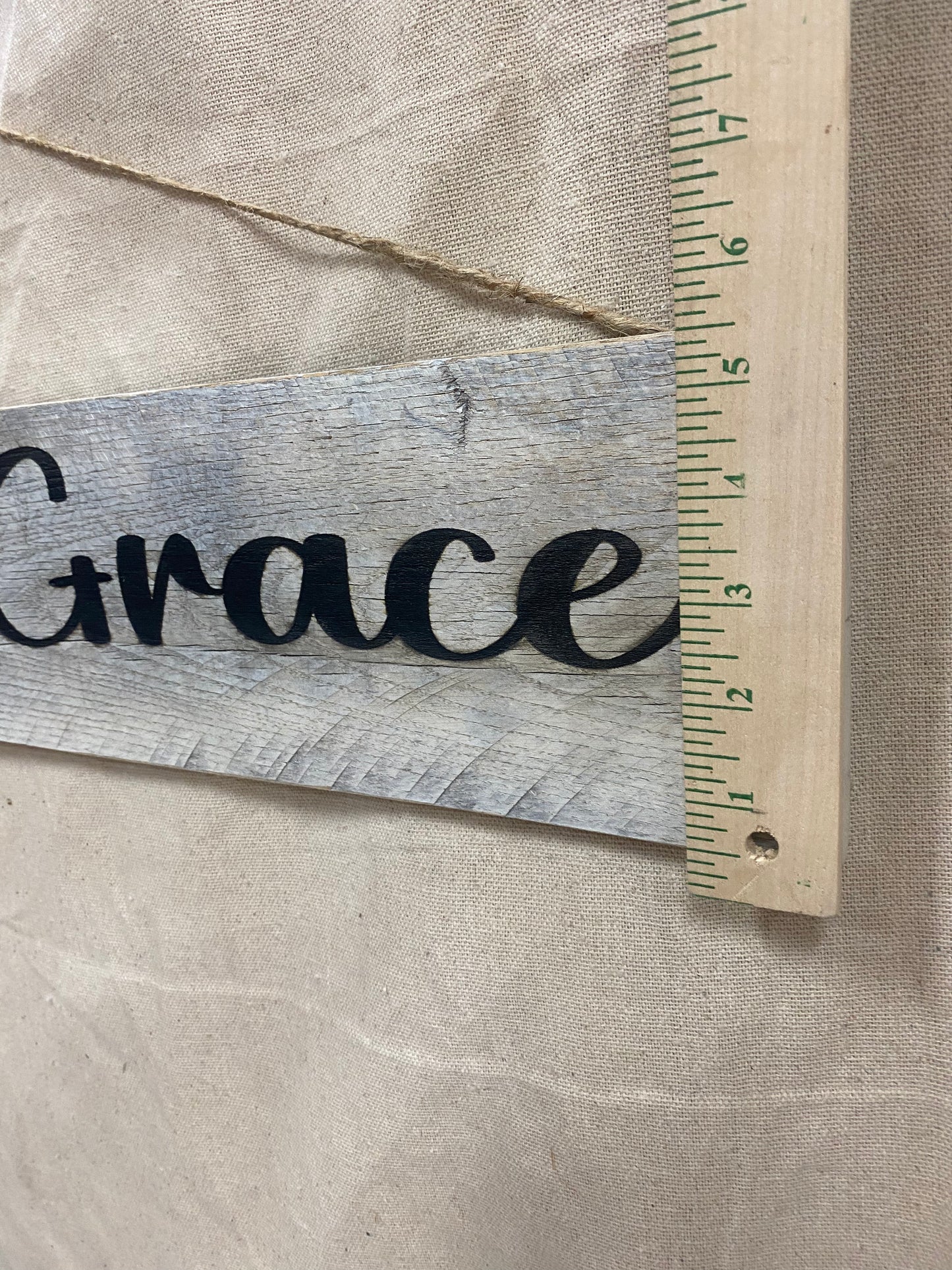 Amazing Grace Sign 33” x 6”