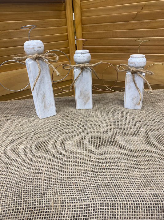 3 Piece Rustic Angel Set