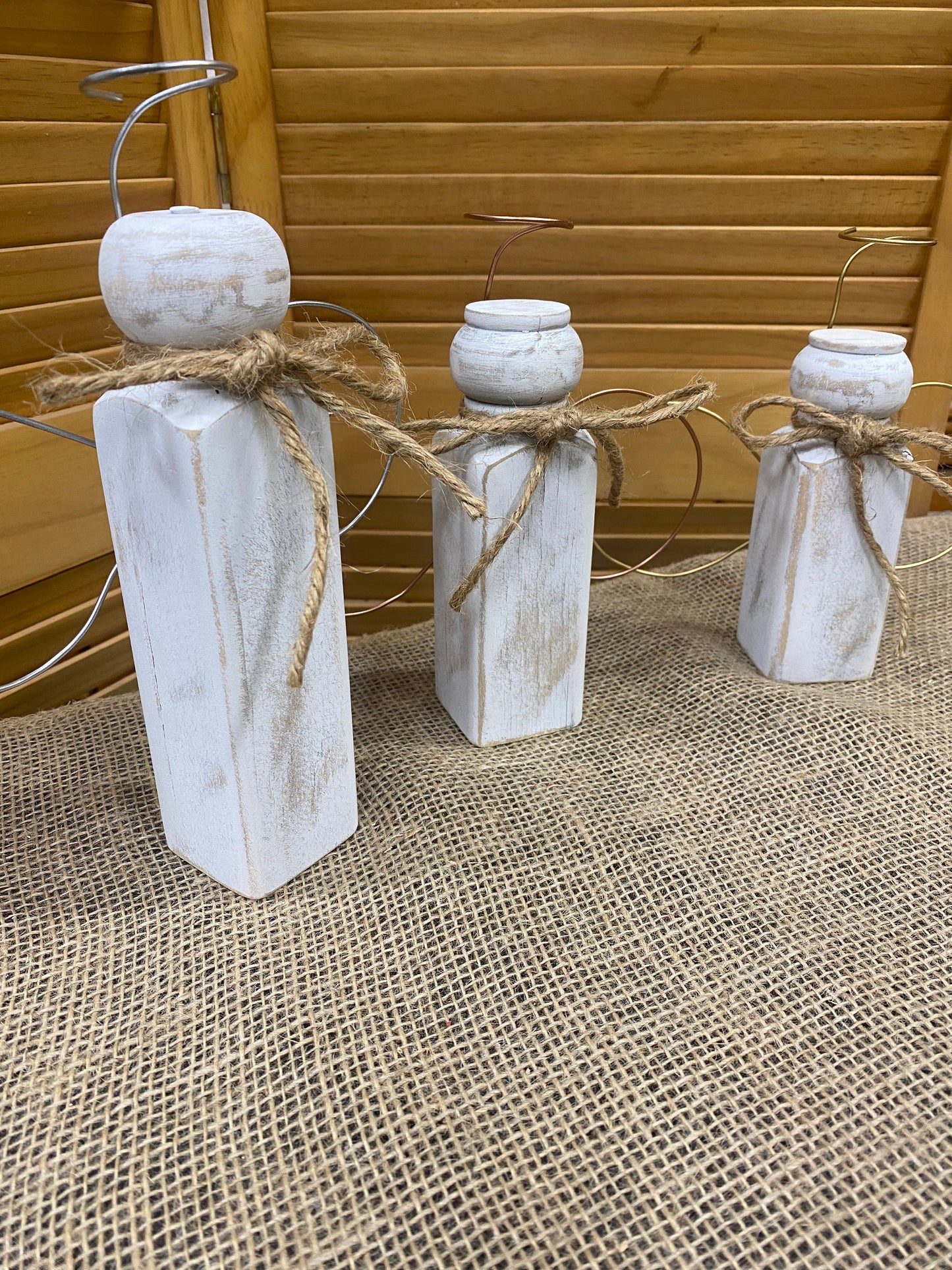 3 Piece Rustic Angel Set