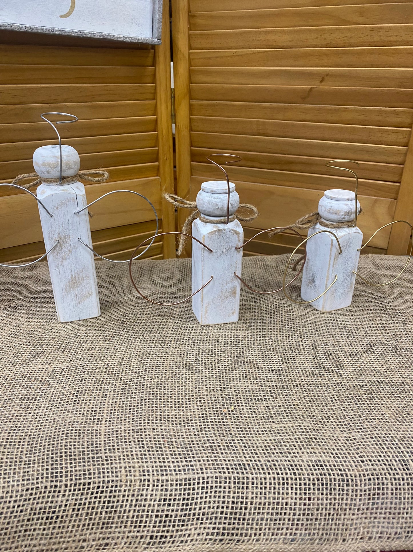 3 Piece Rustic Angel Set